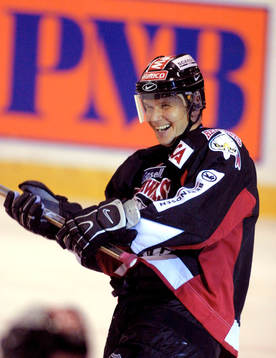 Ishockey, Elitserien, Juha Riihijärvi, Malmö, jubel