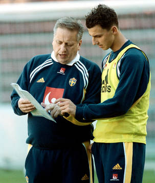 Zlatan Ibrahimovic och Tommy Söderberg, Sverige