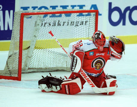 Petter Rönnqvist, målvakt Frölunda