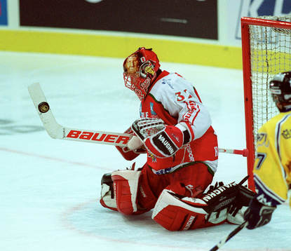 Petter Rönnqvist, målvakt Frölunda