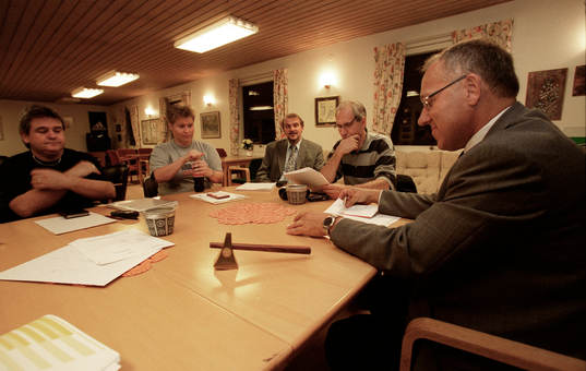 Fotboll Styrelsemöte, småklubbsfotboll