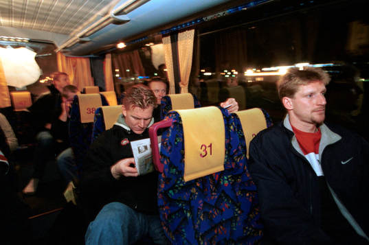 Ishockey, elitserien, Malmö, bussresa, resa