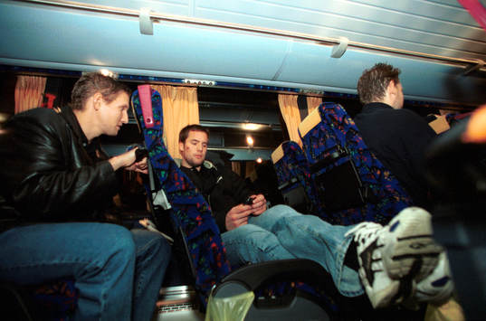 Ishockey, elitserien, Malmö, buss, resa