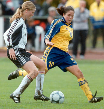 Madelaine Edlund, Sverige och Carolin Thomas, Tyskland