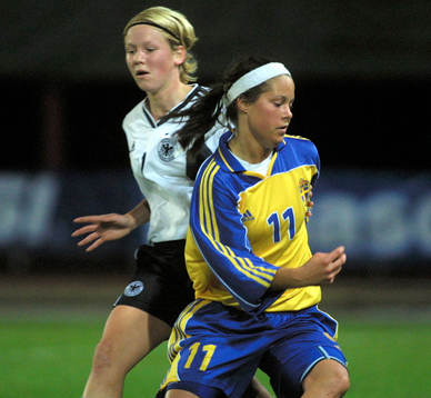 Johanna Almgren, Sverige och Alexandra Nunnke, Tyskland