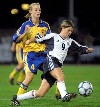Maria Nilsson, Sverige och Patrizia Barucha, Tyskland