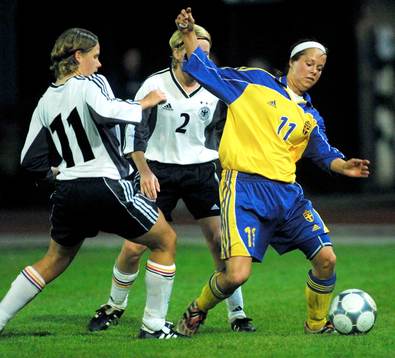 Johanna Almgren, Sverige och Barbara Muller och Alexandra