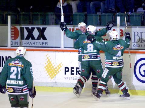 Mathias Månsson, Herman Hultgren och Andreas Byström,