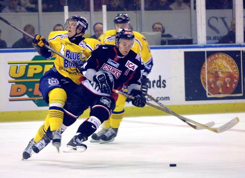 Björn Melin, HV 71 och Daniel Rydmark, Malmö