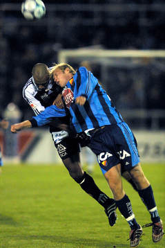 Cain Dotson, GIF Sundsvall i nickduell med Mikael Dorsin