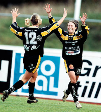 Hanna Ljungberg och Tina Nordlund, Umeå