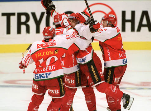 Ishockey, Elitserien, Frölunda, jubel