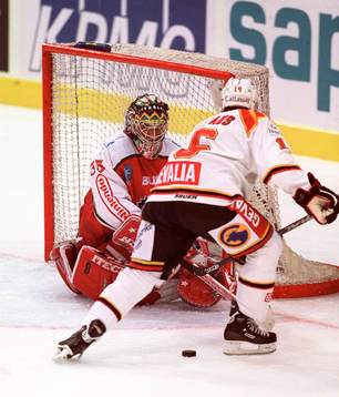 Henrik Lundqvist, målvakt Frölunda