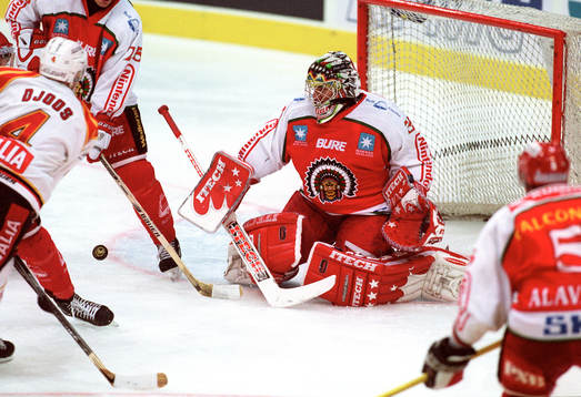 Henrik Lundqvist, målvakt Frölunda