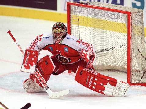 Henrik Lundqvist, målvakt Frölunda