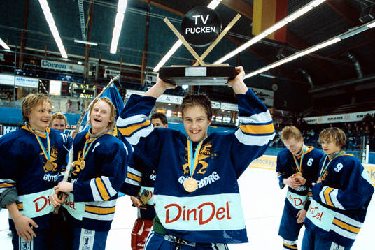 Ishockey, TV-pucken, Värmland - Göteborg. Göteborgs