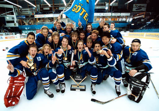 Ishockey, TV-pucken, Värmland - Göteborg. Göteborgs