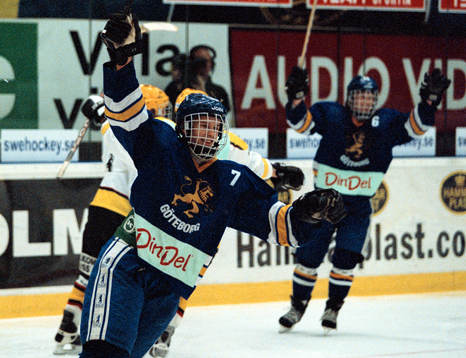 Ishockey, TV-pucken, Värmland - Göteborg. Göteborgs
