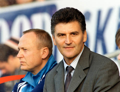 Fotboll, Allsvenskan,  Sören Åkeby och Zoran Lukic,