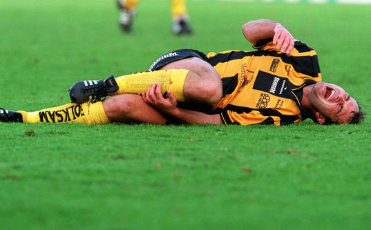 Peter Vougt, Häcken. Skada