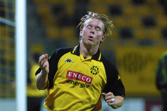Fotboll, holländsk, Fredrik Berglund, Roda, jubel