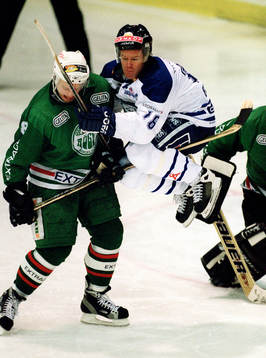 Herman Hultgren, Rögle och Niklas Eriksson, Leksand