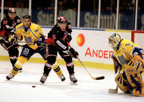 Ishockey, elitserien, Malmö - HV 71. Mika Hanula, Malmö