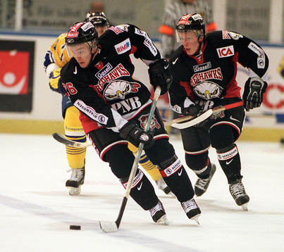 Ishockey, elitserien, Malmö - HV 71. Mikael Wahlberg,