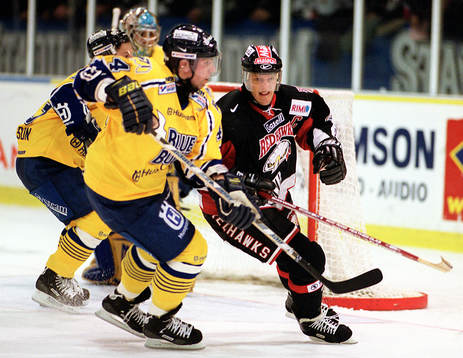 Ishockey, elitserien, Malmö - HV 71. Tomas Sandström,