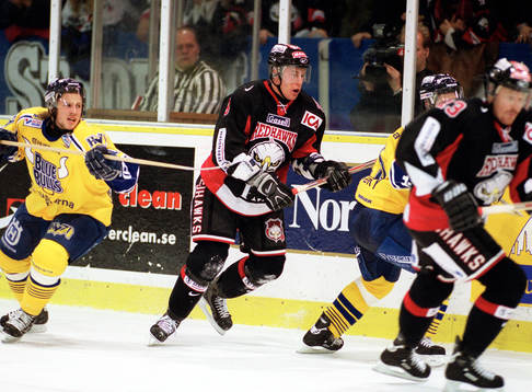 Ishockey, elitserien, Malmö - HV 71. Tomas Sandström,