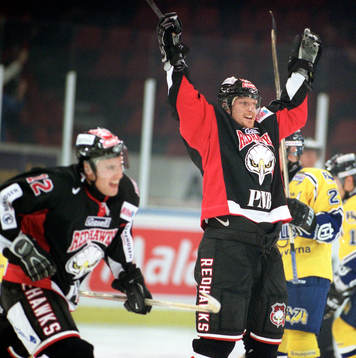 Ishockey, elitserien, Malmö - HV 71. jubel, Malmö