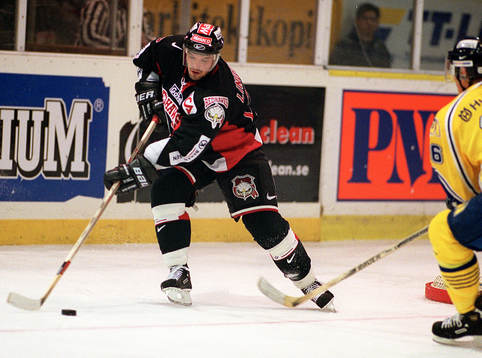 Ishockey, elitserien, Malmö - HV 71. Fredrik Lindquist,