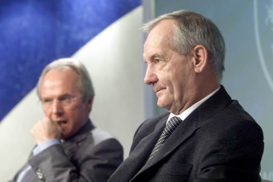 Sven Göran Eriksson och Tord Grip