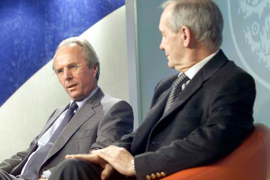 Sven Göran Eriksson och Tord Grip