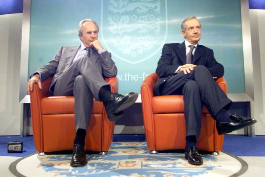 Sven Göran Eriksson och Tord Grip