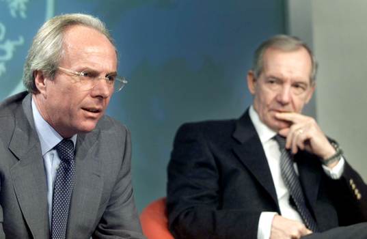 Sven Göran Eriksson och Tord Grip