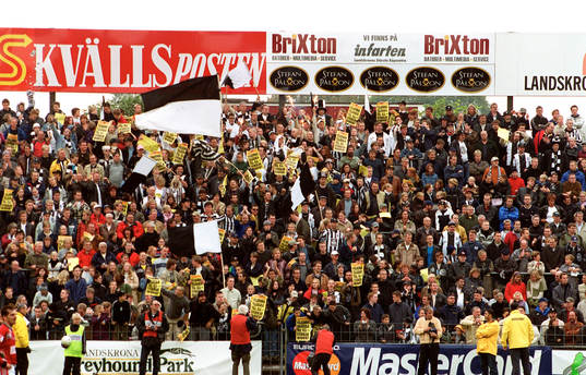 Läktare, Supporter Landskrona