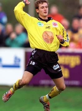 Philip Jonasson, Mjällby, jubel