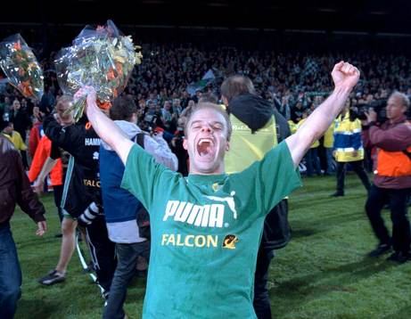 Hammarby vann SM-guld. Andreas Hermansson