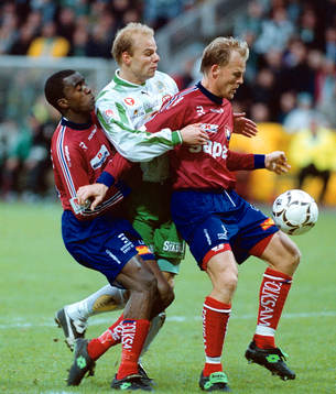 Andreas Hermansson, Hammarby och Robert B-Bärkroth och