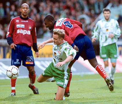Peter Markstedt, Hammarby och Mike Owusu, Örgryte