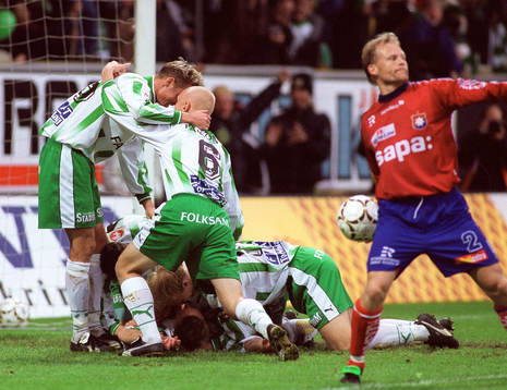 Jubel. Hammarby jublar