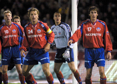 Hans Eklund, Jesper Jansson, Fredrik Larsson och Michael