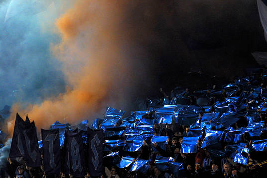 Djurgården, supporter, eld