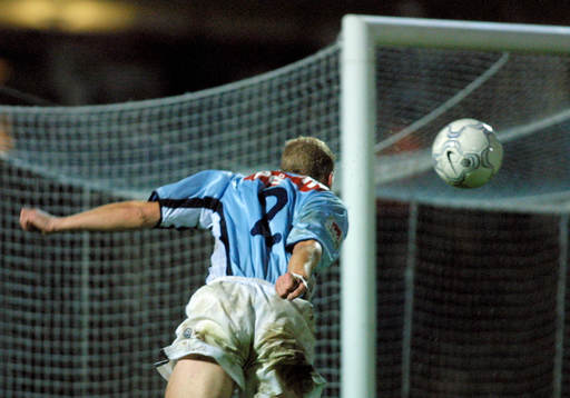 Fotboll, Allsvenskan, Jörgen Ohlsson, Malmö FF nickar mot