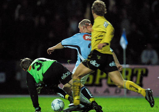 Jörgen Ohlsson, Malmö rundar Johan Wiland, Elfsborg och