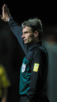 Fotboll, Allsvenskan, Peter Fröjdfelt, domare