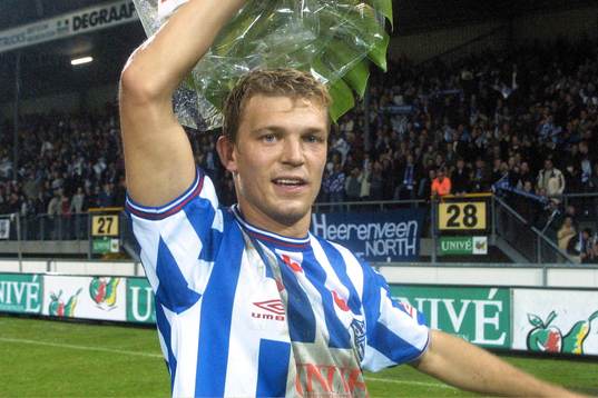 Matchens lirare Marcus Allbäck, Heerenveen