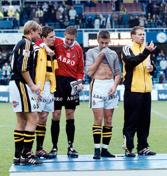 Andreas Andersson, Thomas Lagerlöf, Daniel Andersson,