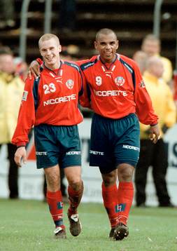 Christoffer Andersson och Alvaro Santos, Helsingborg